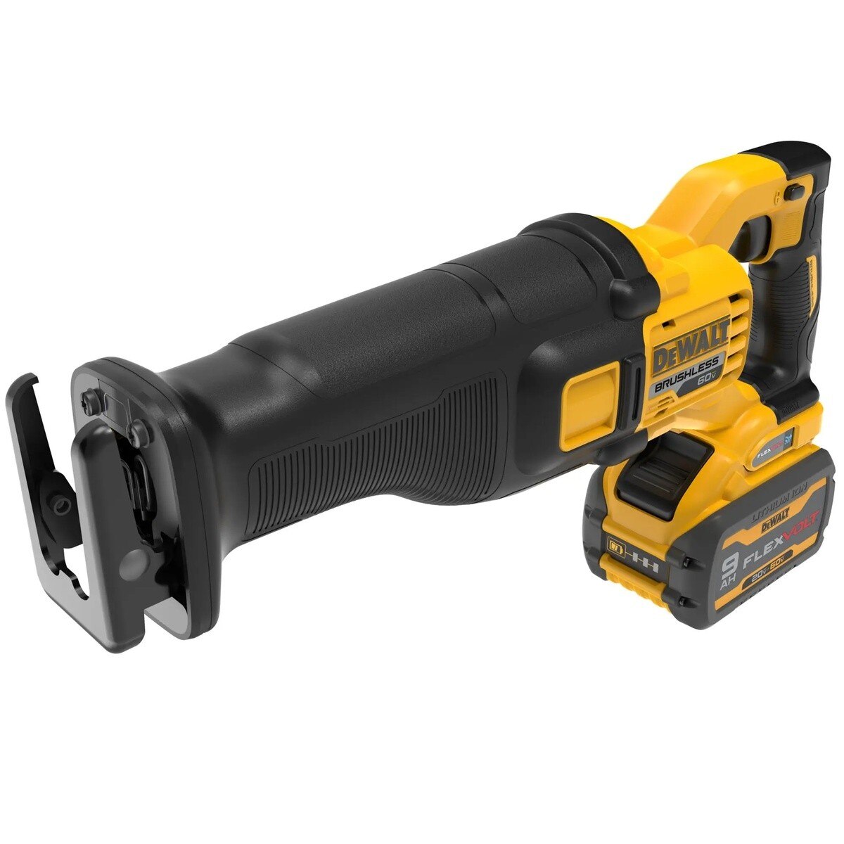 DeWalt DCS301X1 60V MAX Brushless Cordless Reciprocating Saw Kit with 9.0Ah FLEXVOLT Battery and Charger (1 Kit) - 3