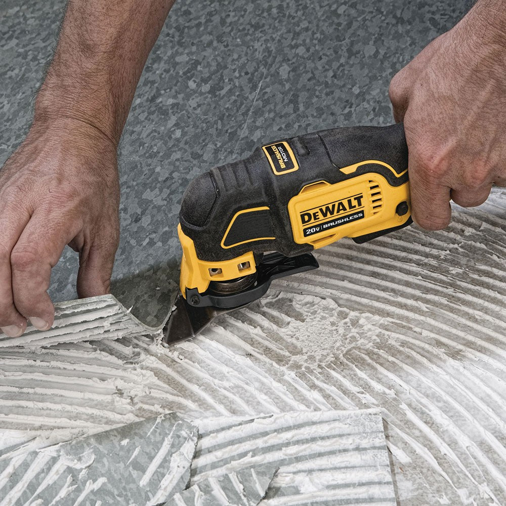 DeWalt DCS354D1 20V MAX Brushless Cordless Oscillating Multi-Tool, Kit - 6