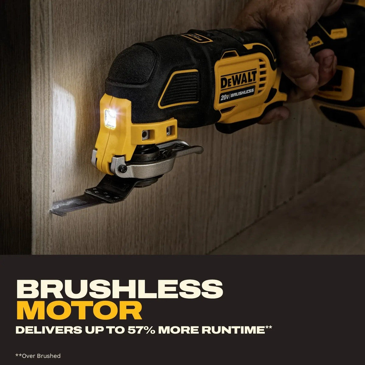 DeWalt DCS356P1 20V MAX 3-Speed Brushless Oscillating Multi-Tool Kit with 5Ah Battery - 4