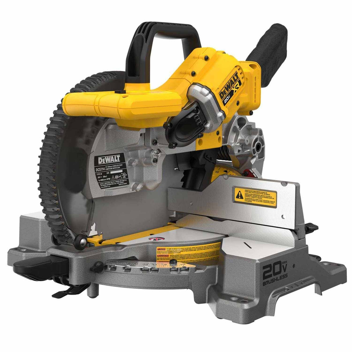 DeWalt DCS714B 20V MAX XR 10 in. Double Bevel Fixed Miter Saw (Tool Only) – Compact Cordless - 2