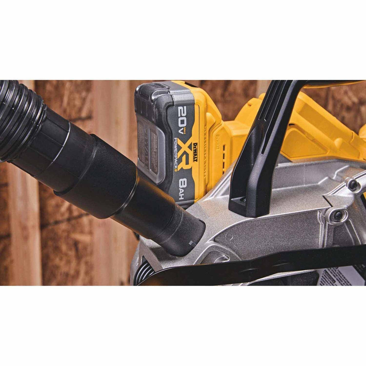 DeWalt DCS714B 20V MAX XR 10 in. Double Bevel Fixed Miter Saw (Tool Only) – Compact Cordless - 8