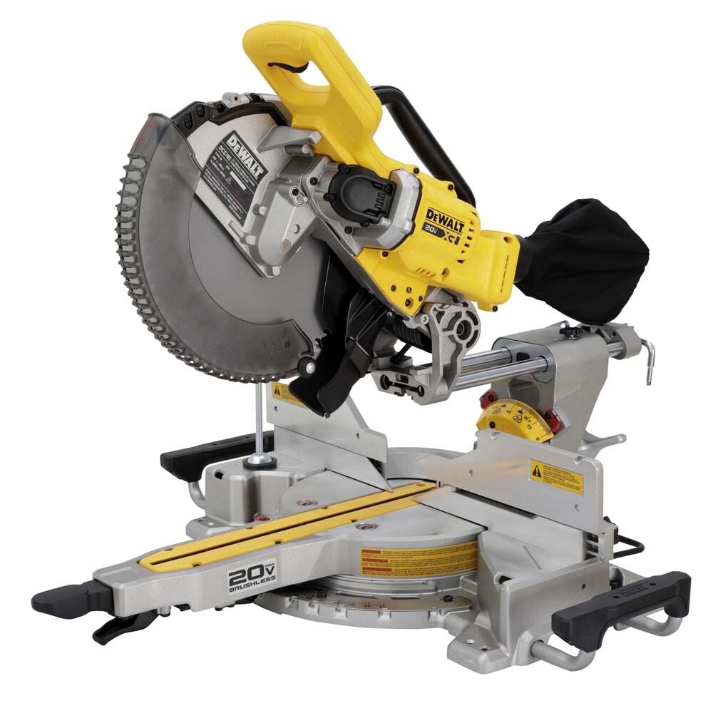 DeWalt DCS785B 20V MAX* XR 12" Double Bevel Sliding Miter Saw (Tool Only) - 6