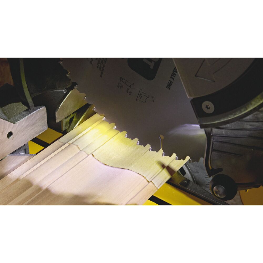 DeWalt DCS785WW1 20V MAX* XR 12" Double Bevel Sliding Miter Saw Kit - 8