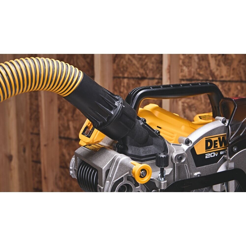 DeWalt DCS785WW1 20V MAX* XR 12" Double Bevel Sliding Miter Saw Kit - 12