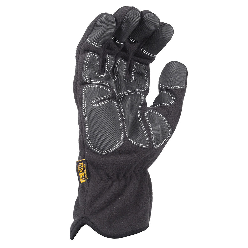DeWalt DPG740M DeWalt Cold Weather Fleece Work Glove Palm Overlay Medium, 12 Pack - 3