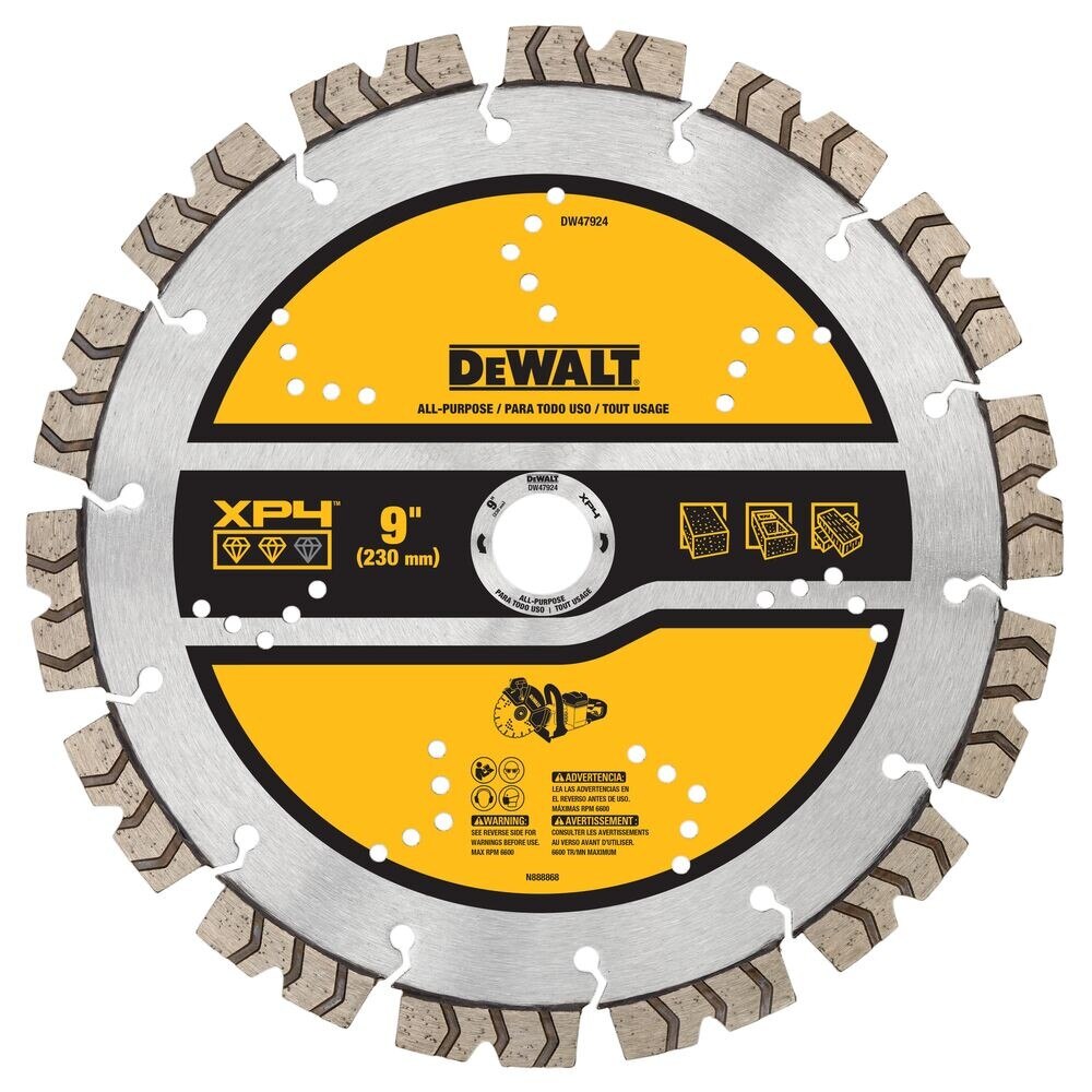 DeWalt DW47924 9IN SEGMENTED XP4 ALL PURPOSE