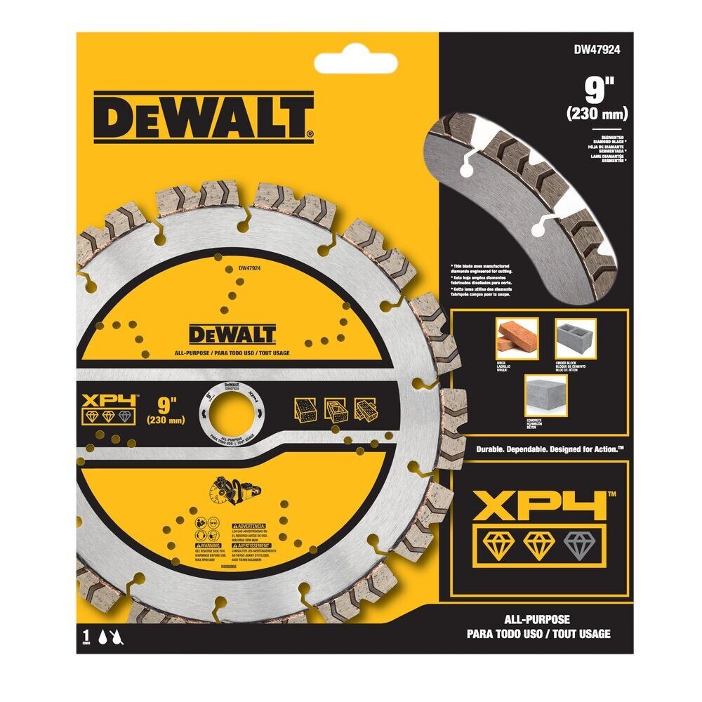 DeWalt DW47924 9IN SEGMENTED XP4 ALL PURPOSE - 2