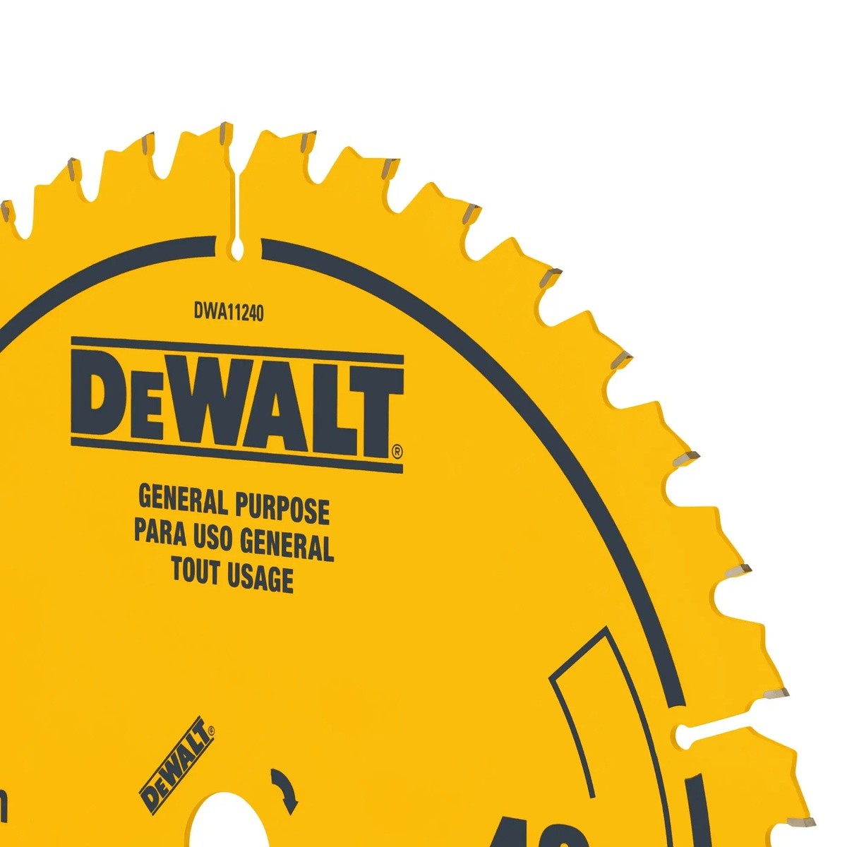 DeWalt DWA124080CMB 12" Carbide Circular Saw Blade Combo Pack 40T and 80T (2 Pack) - 2