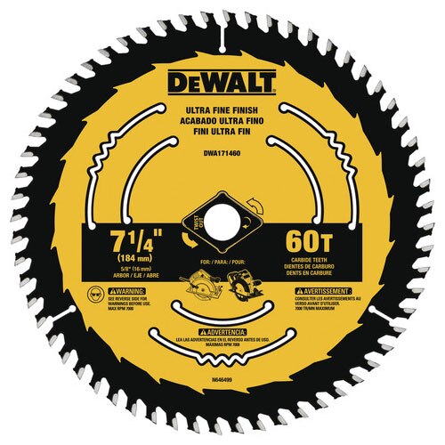 DeWalt DWA181424B10 8-1/4" 24T Small Diameter Circular Saw Blades, 10 Pack