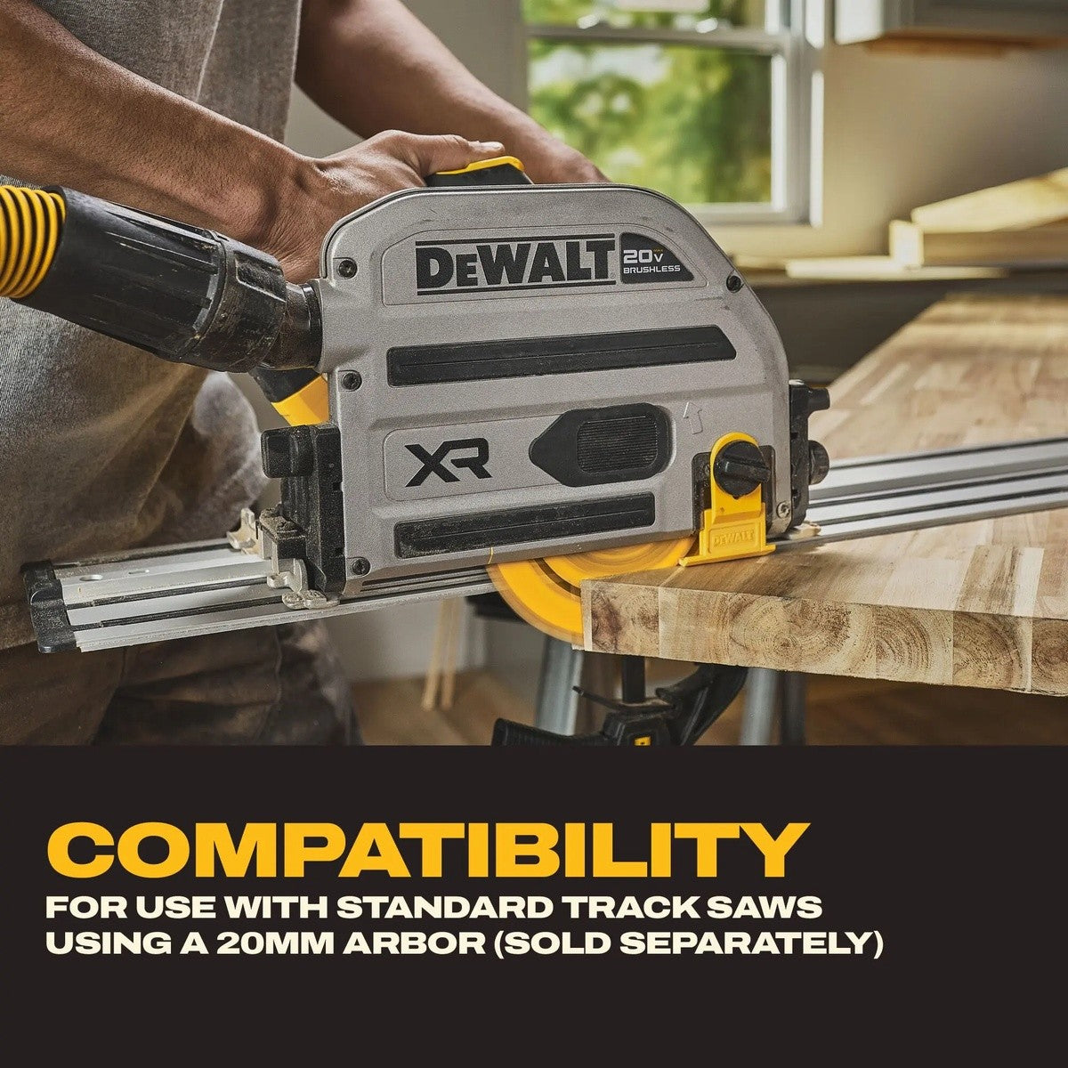 DeWalt DWA261252TS 6-1/2" 52T Laminate and Melamine Track Saw Blade - 8