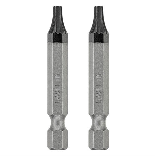 DeWalt DWA2TX15-2L 2" Torx 15 Power Bits 2 Pack