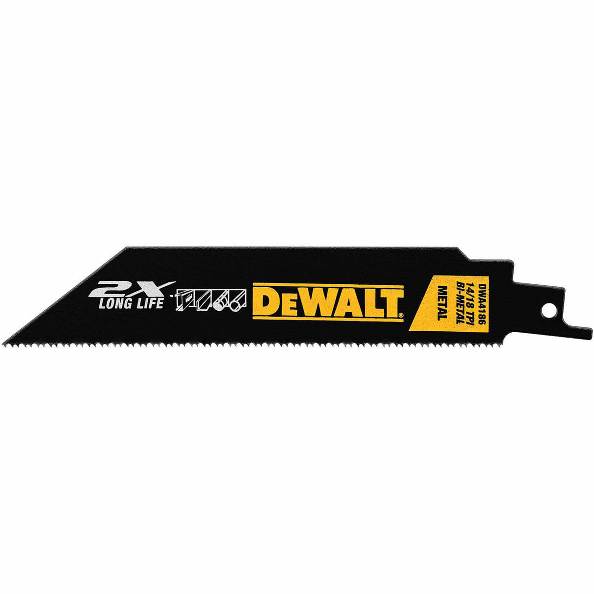 DeWalt DWA4186B 6" 2X™ Premium Metal Cutting Blade Bulk