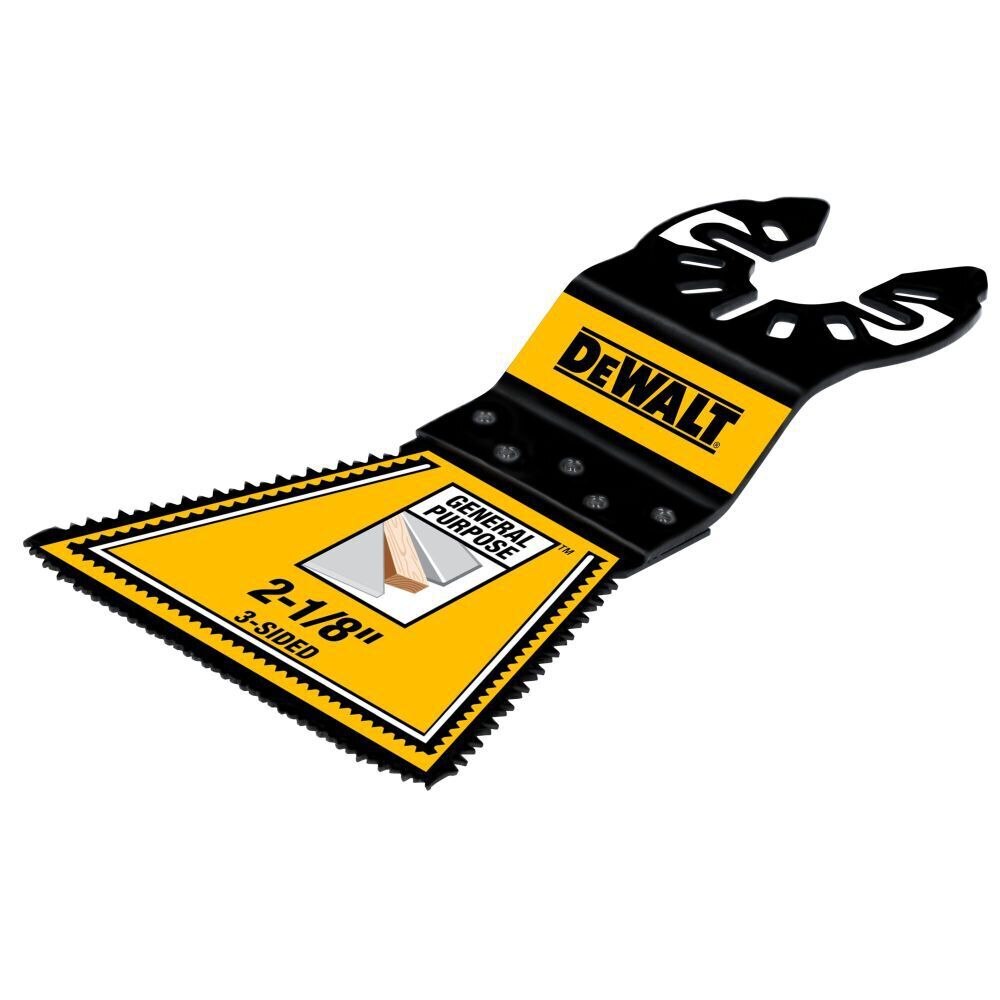 DeWalt DWA4283-3 OSC 2-1/8 in. 3-Sided General Purpose Blade (3 PK) - 2