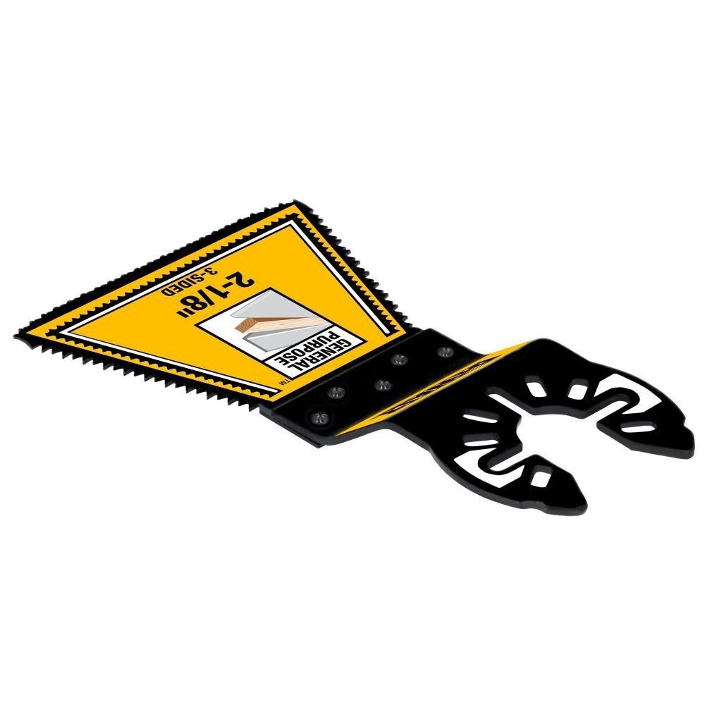 DeWalt DWA4283-3 OSC 2-1/8 in. 3-Sided General Purpose Blade (3 PK) - 3