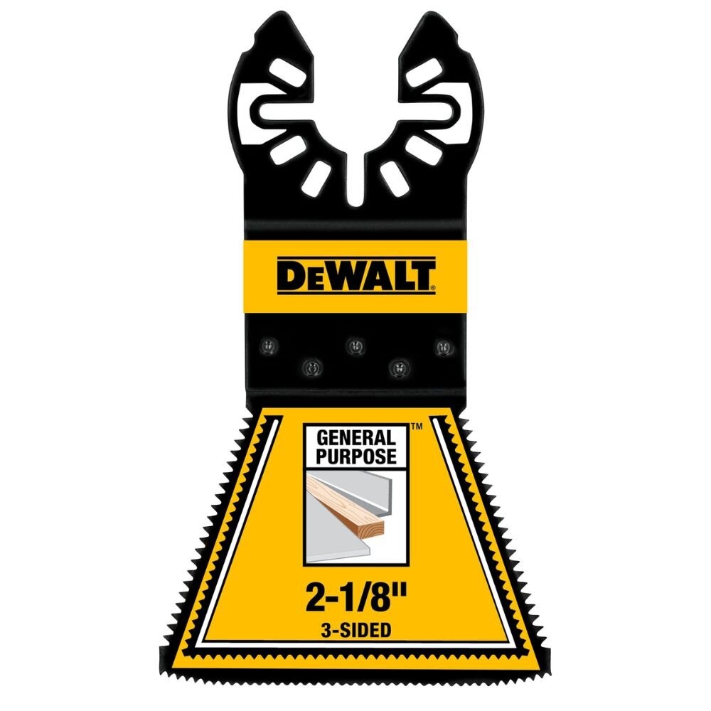 DeWalt DWA4283B OSC 2 1/8" 3-Sided General Purpose Blade 10PK