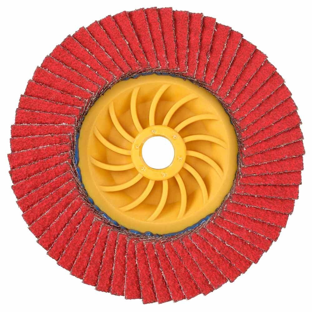 DeWalt DWA8280HCTR Elite Series , 4-1/2" x 5/8-11 40 Grit Ceramic T27 High Density Flap Disc - 3