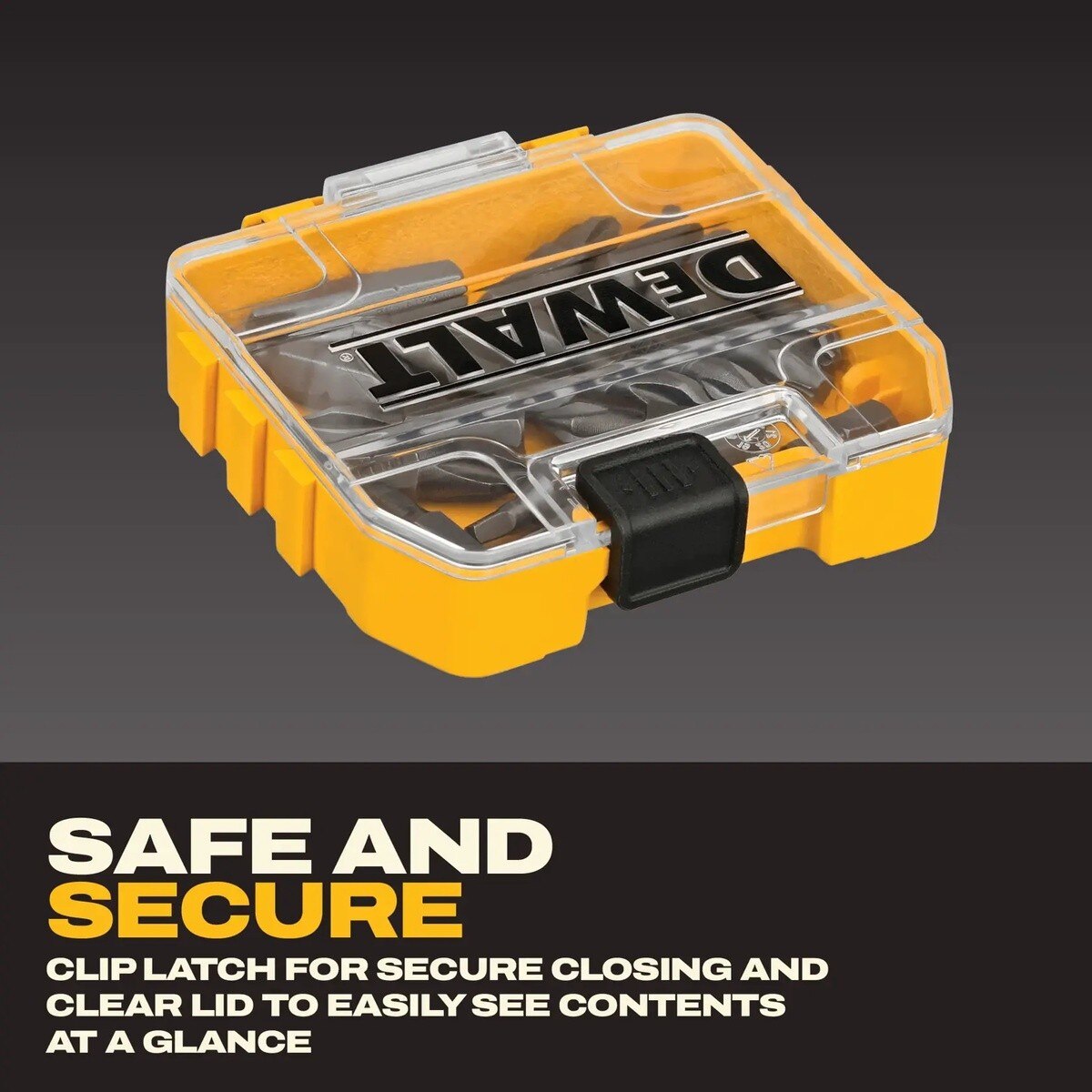 DeWalt DWAF2058CS 18 pc. Compact Magnetic Drive Guide Set - 4