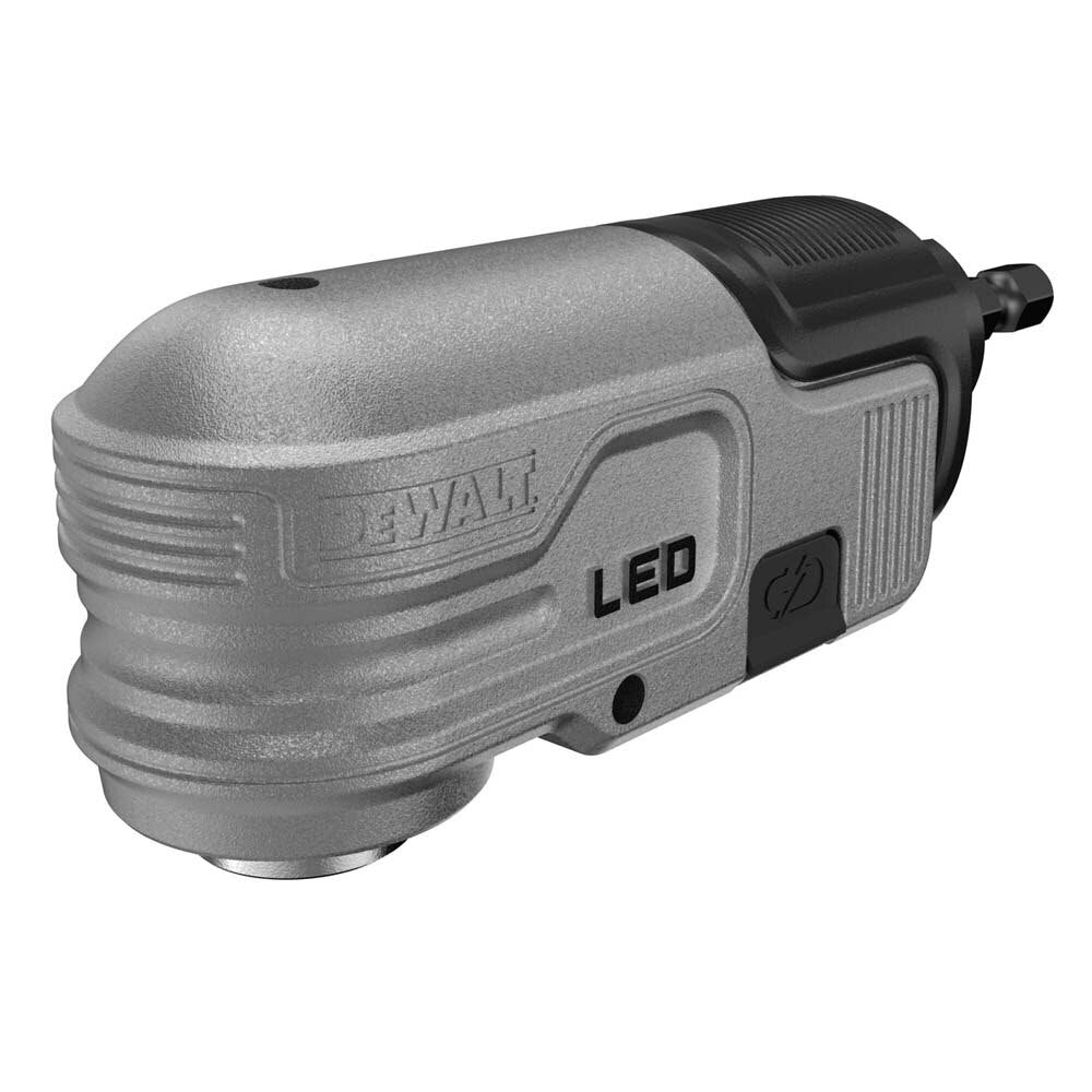 DeWalt DWAFELRA ELITE SERIES Lighted Right Angle Attachment for Impact Drivers (Each)