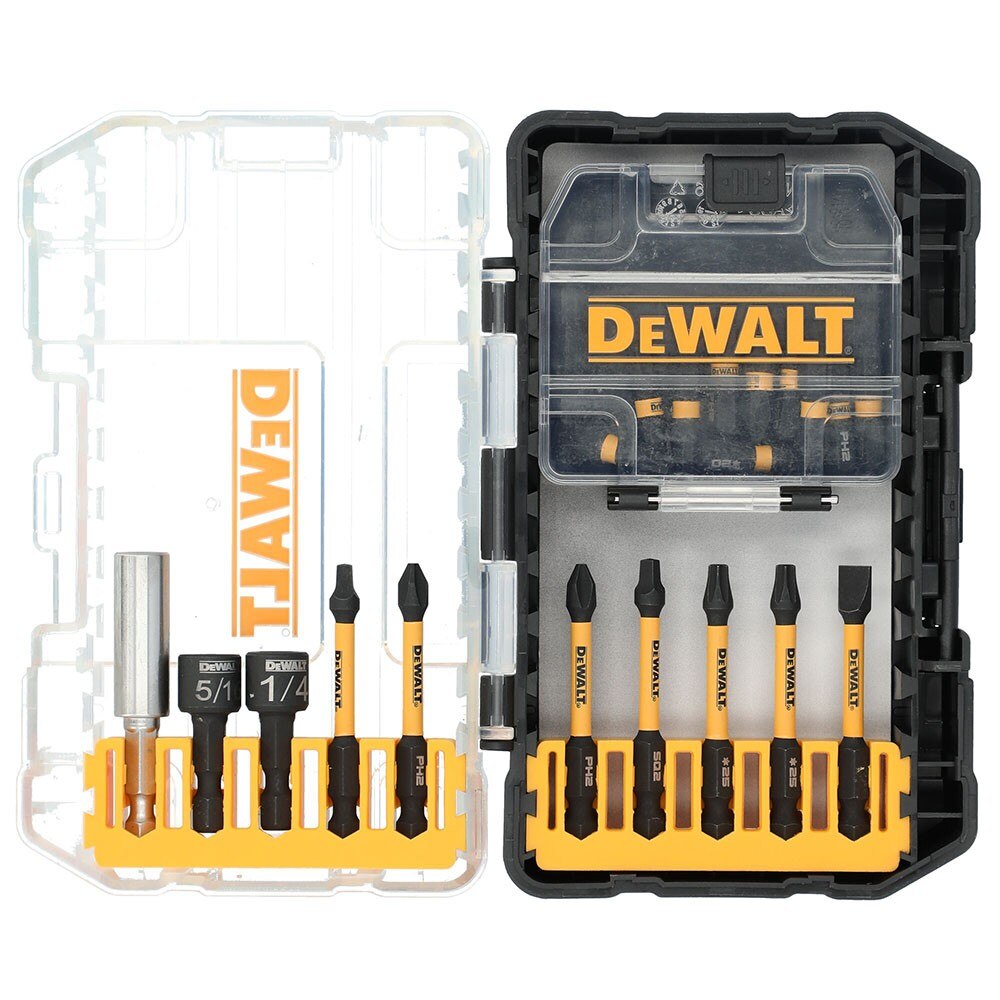 DeWalt DWAFT20SET FLEXTORQ Impact Driver Bit Set w/ Case, 20-Pack - 2