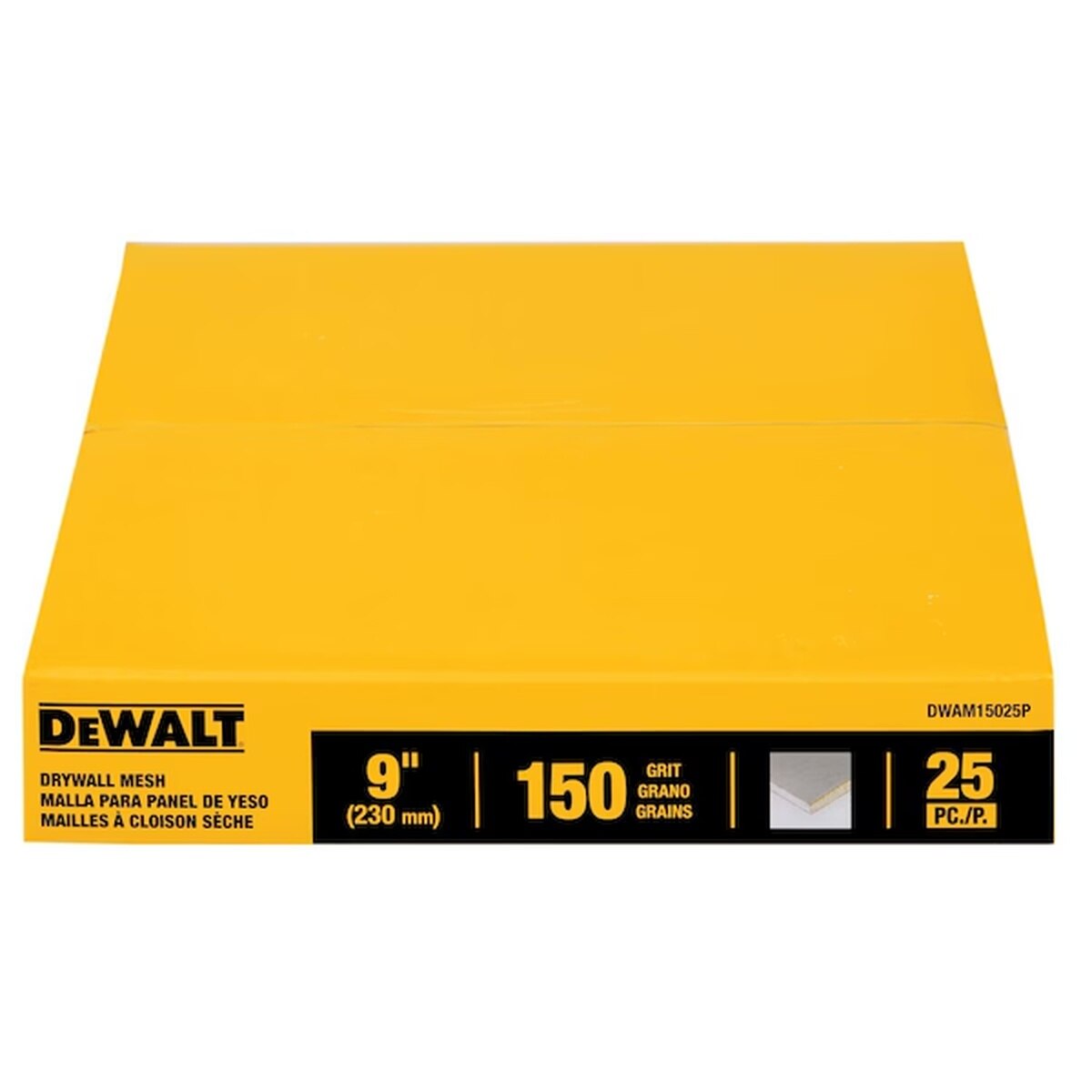 DeWalt DWAM15025P 9 in. Drywall Sanding Mesh Disc 150 Grit Hook and Loop (25 Pack) - 2