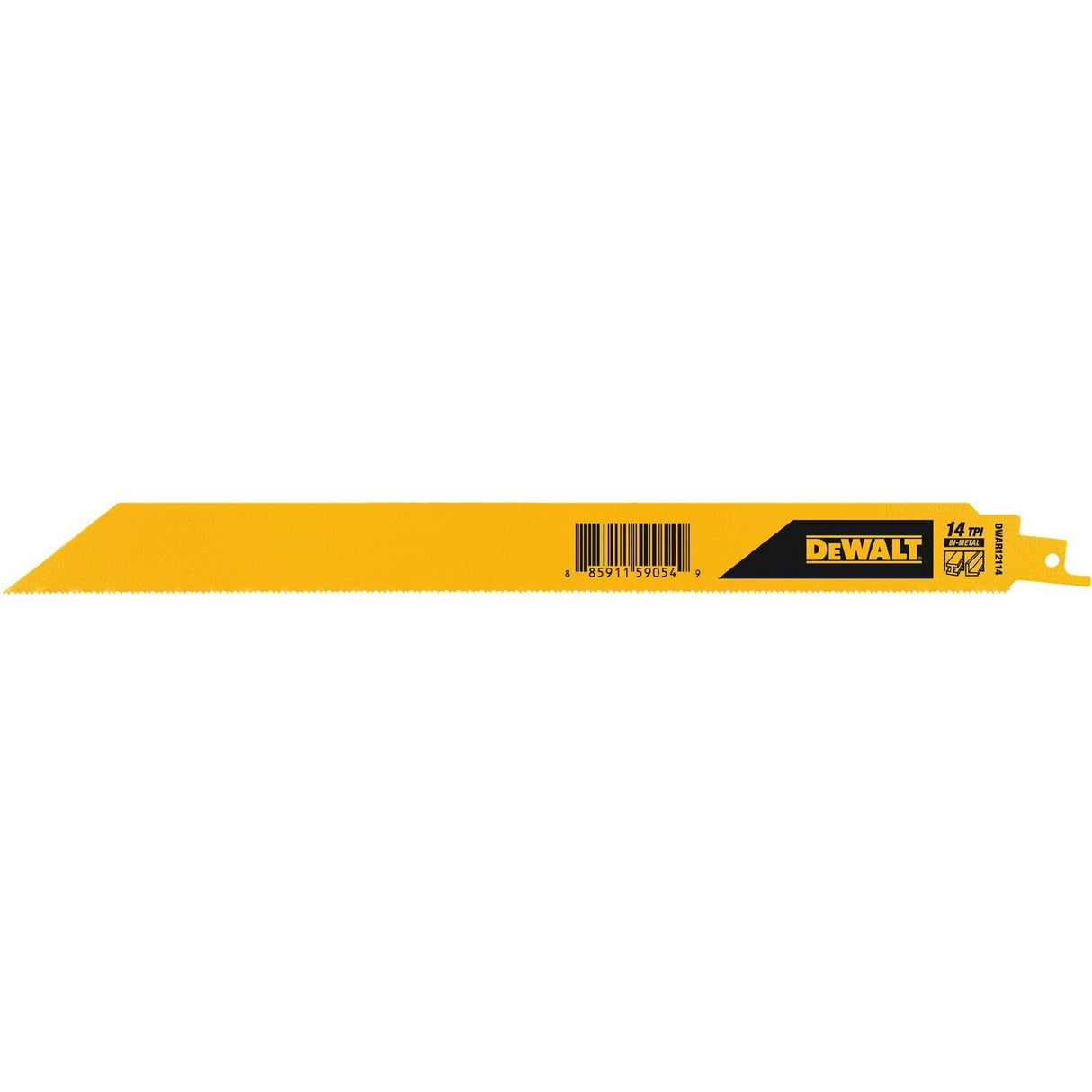 DeWalt DWAR12114N25 12" 14TPI 1" Recip Saw Blade
