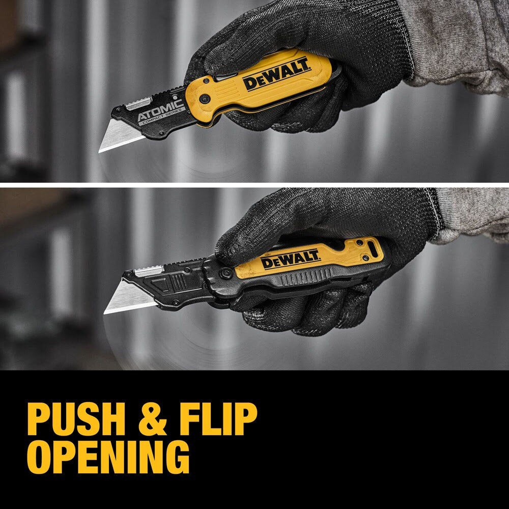 DeWalt DWHT10995 Push and Flip Folding Utility Knife Set - 4