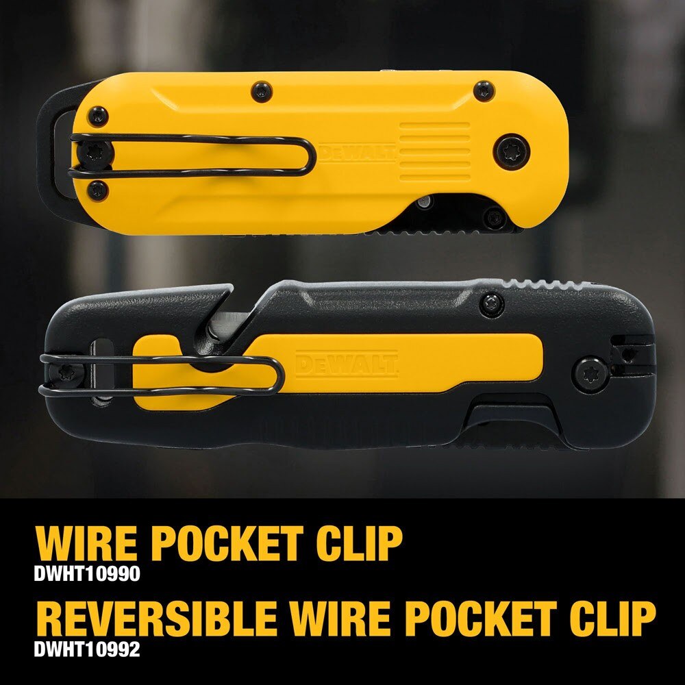 DeWalt DWHT10995 Push and Flip Folding Utility Knife Set - 7