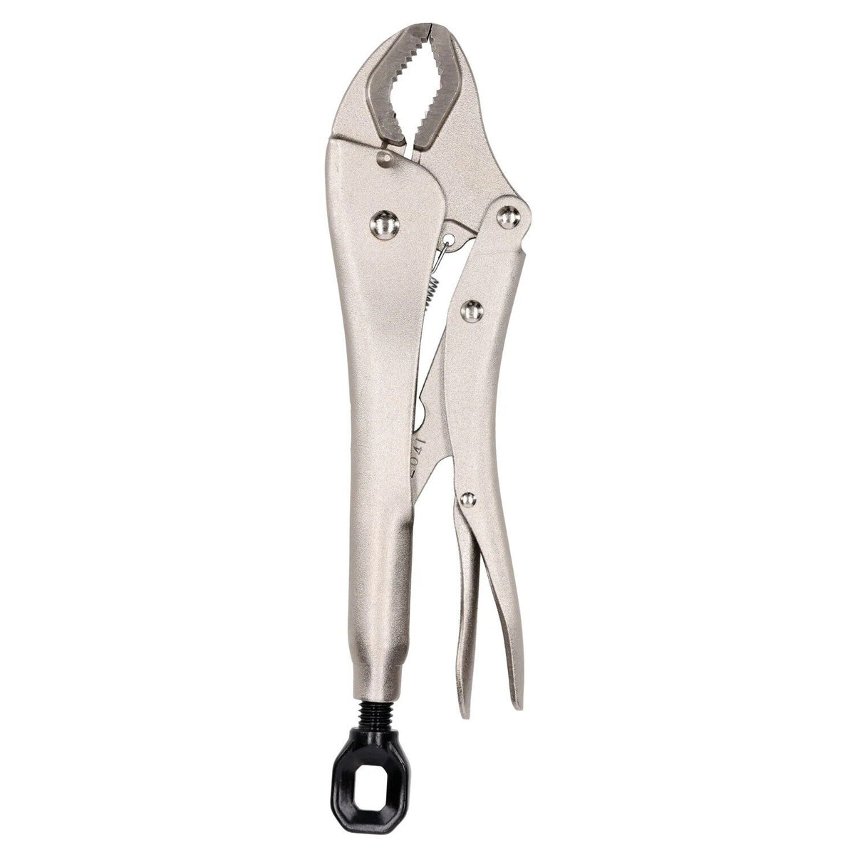 DeWalt DWHT10CR 10" Curved Jaw Locking Plier with Lanyard Ready Adjustment Screw - 2