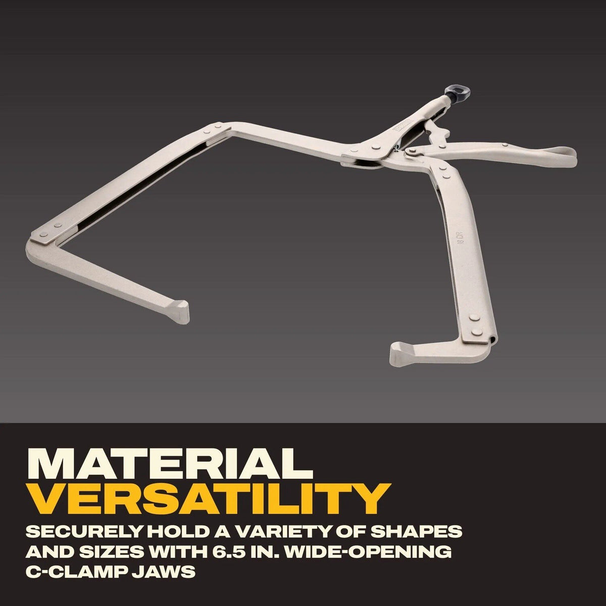 DeWalt DWHT18DR 18" Deep Reach Locking C-Clamp Pliers - 5