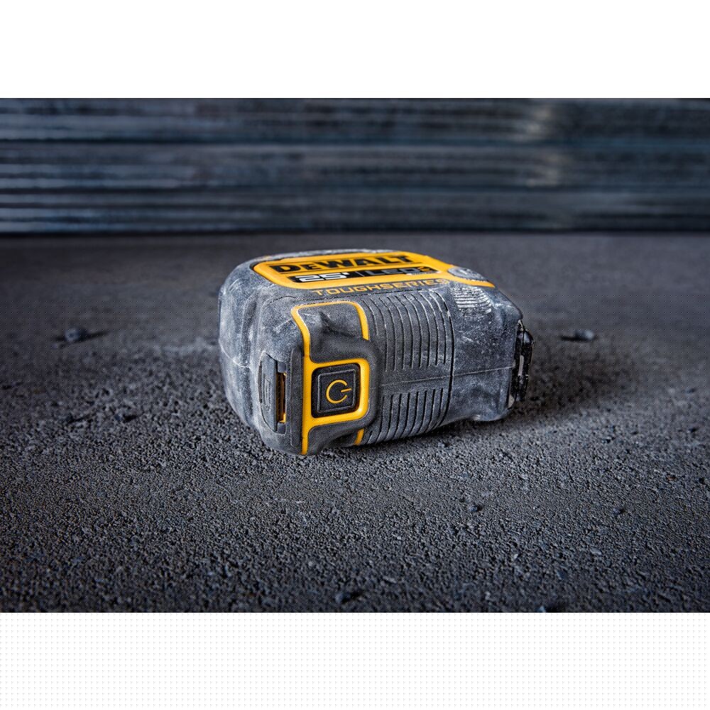 DeWalt DWHT35625S TOUGHSERIES 25' x 1-1/4" LED lighted Tape Measure , Micro USB Port - 11