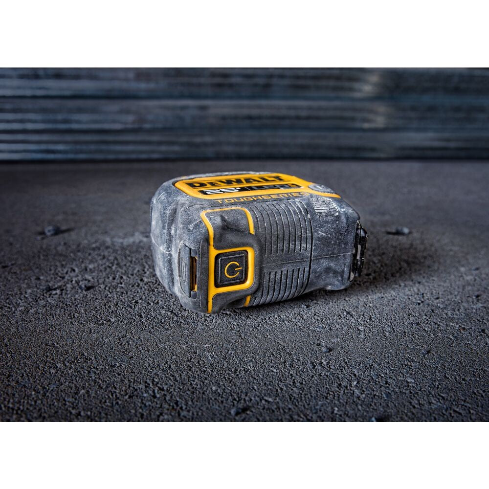 DeWalt DWHT35625S TOUGHSERIES 25' x 1-1/4" LED lighted Tape Measure , Micro USB Port - 11