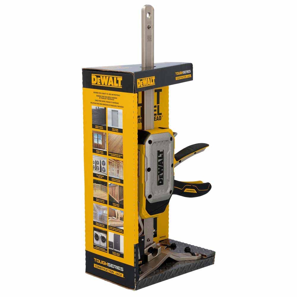 DeWalt DWHT83550 ToughSeries 8-3/4 in.Lift Height , 340 lb. Capacity Construction Jack - 14