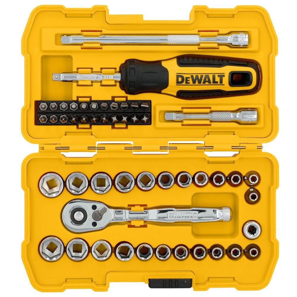 DeWalt DWMT45422 50-Piece 1/4-in. Drive Mechanics Tool Set - 3