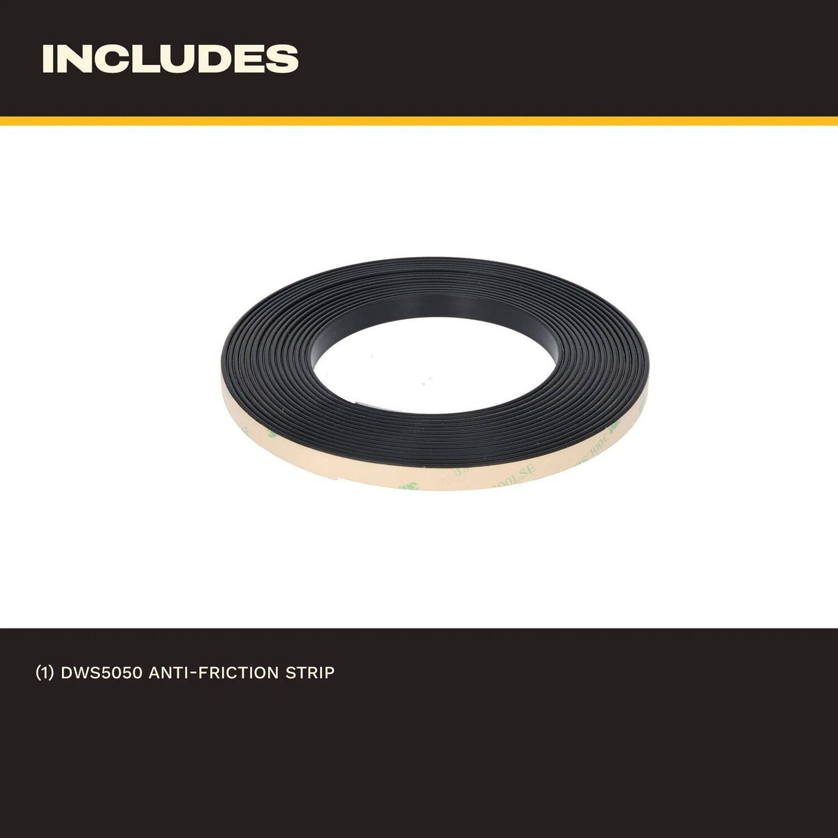 DeWalt DWS5050 Anti-Friction Strip for Track Saws and Rails - 5