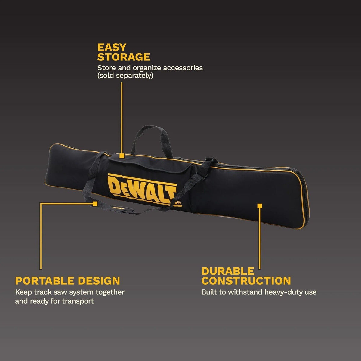 DeWalt DWS5055 Track Saw Storage Bag for Track Saws and Rails - 2