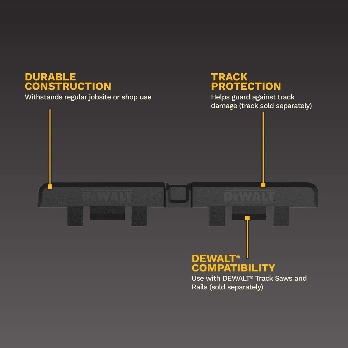 DeWalt DWS5057 Track Edge Protector for Track Saws and Rails - 3