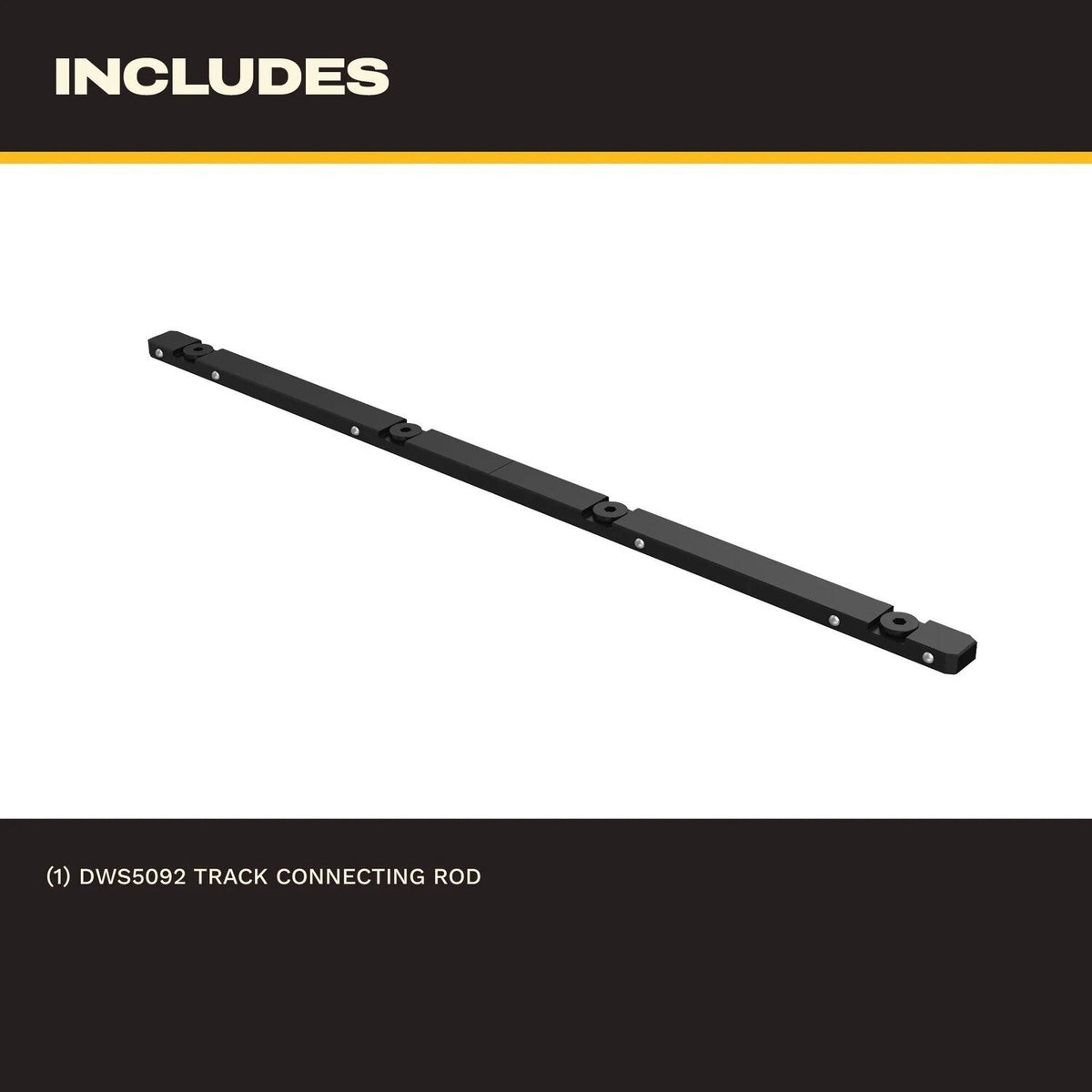 DeWalt DWS5092 Track Connecting Rod for Track Saws and Rails - 4