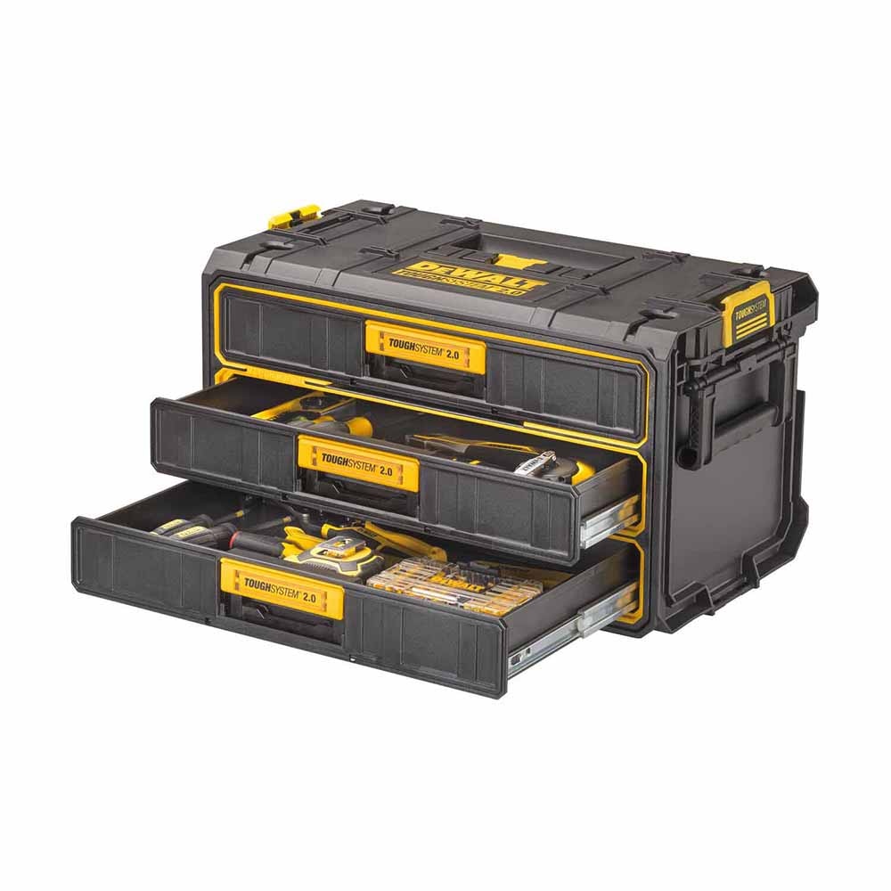 DeWalt DWST08330 ToughSystem 2.0 Three-Drawer Unit - 10
