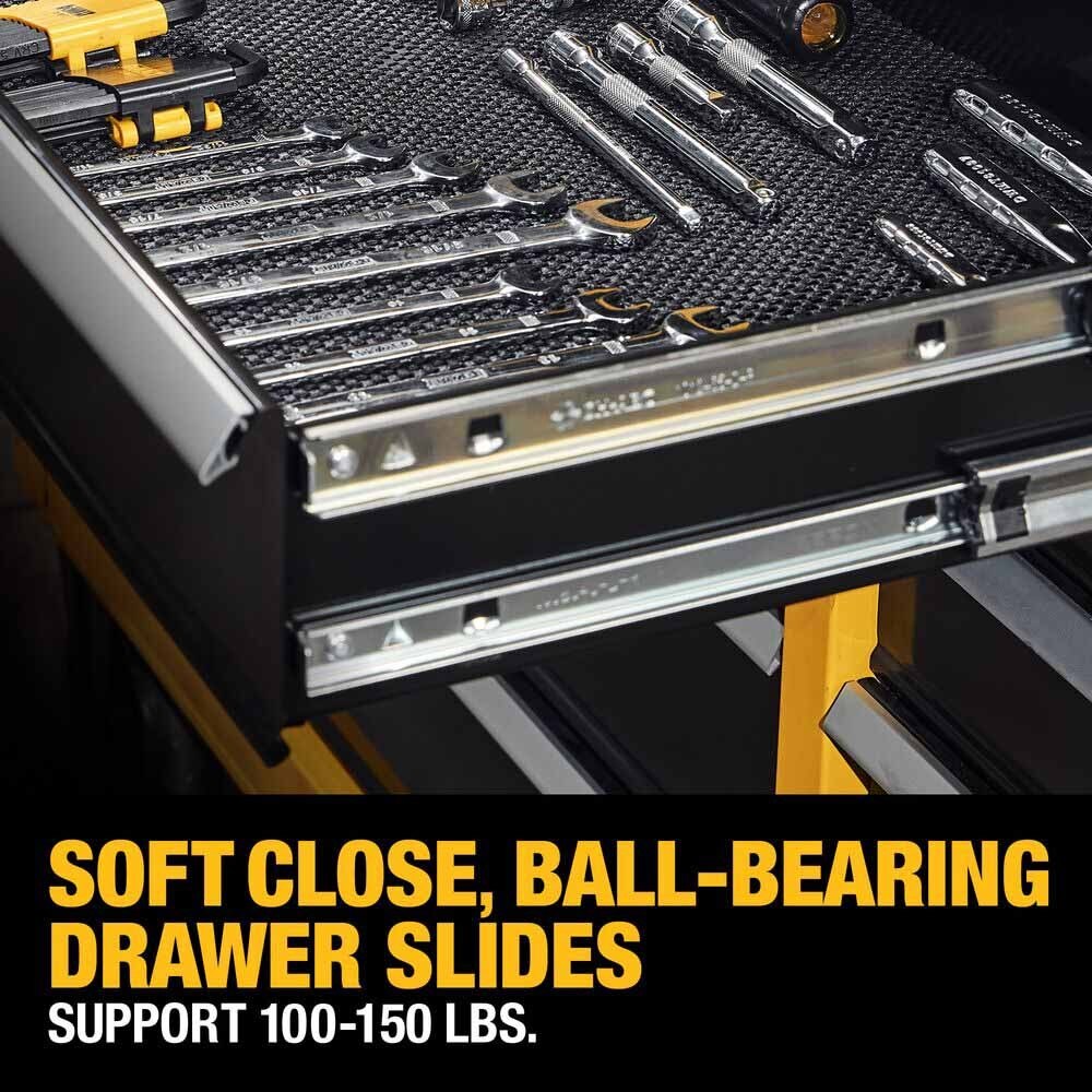 DeWalt DWST41092 41" Wide 8-Drawer
Rolling Tool Cabinet - 7
