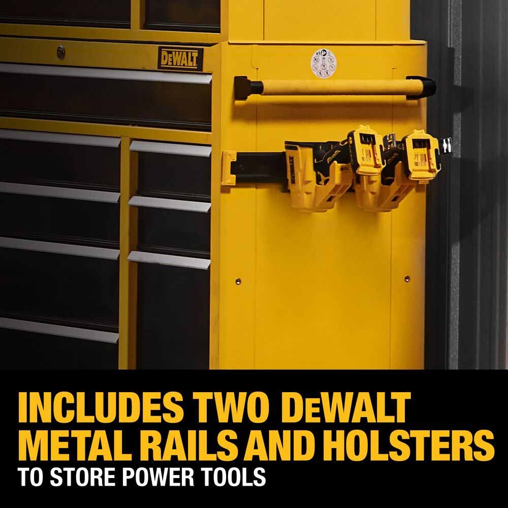 DeWalt DWST52082 52" Wide 8-Drawer
Rolling Tool Cabinet - 5