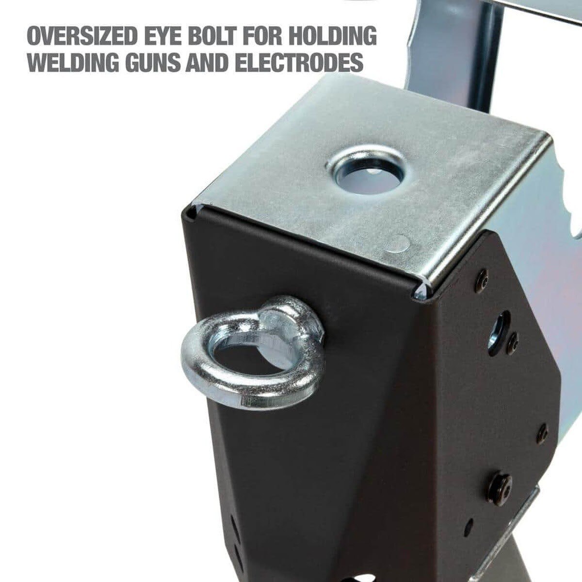 DeWalt DXMF3603WSH Adjustable Height Portable Steel Welding Sawhorse with Grounding Stud and V-Notches - 6
