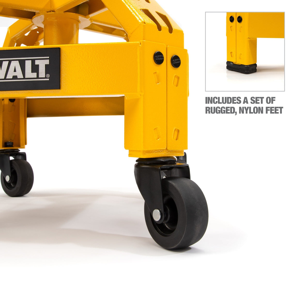 DXSTAH025 Adjustable Shop Stool with Casters - 6