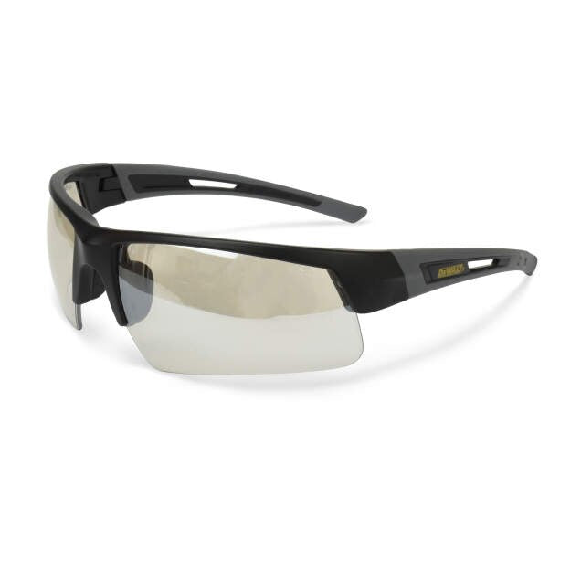 Dewalt DPG100-9D Crosscut Safety Glasses, Black Frame, Indoor/Outdoor Lens - 2