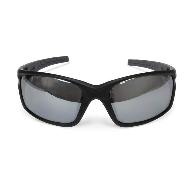 Dewalt DPG101-6D Auger Safety Glasses, Black Frame, Silver Mirror Lens - 3