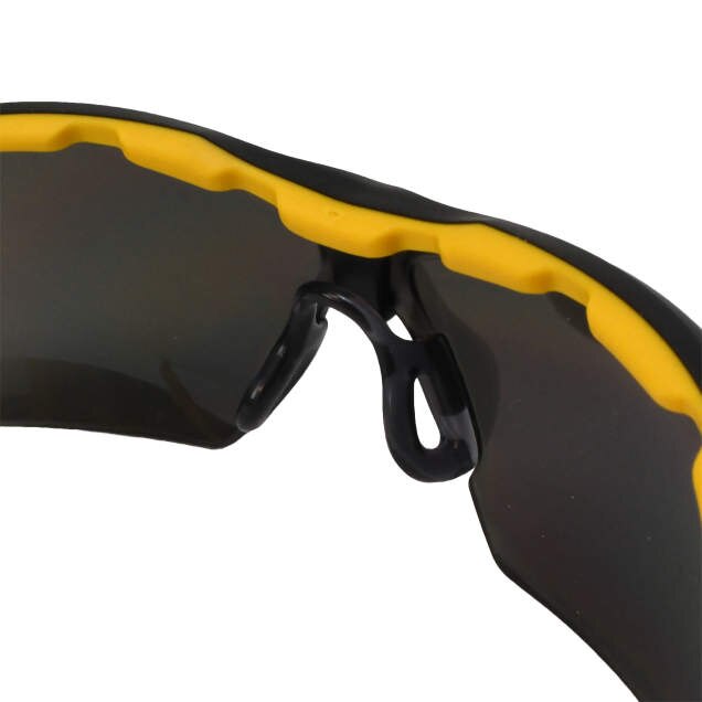 Dewalt DPG108-2D Renovator Premium Safety Eyewear, Black Frame, Smoke Lens - 5