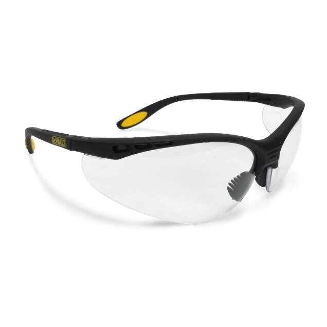 Dewalt DPG58-11D Reinforcer Safety Glasses, Black Frame, Clear Anti-Fog Lens - 2