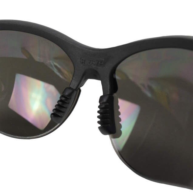 Dewalt DPG58-2D Reinforcer Safety Glasses, Black Frame, Smoke Lens - 5