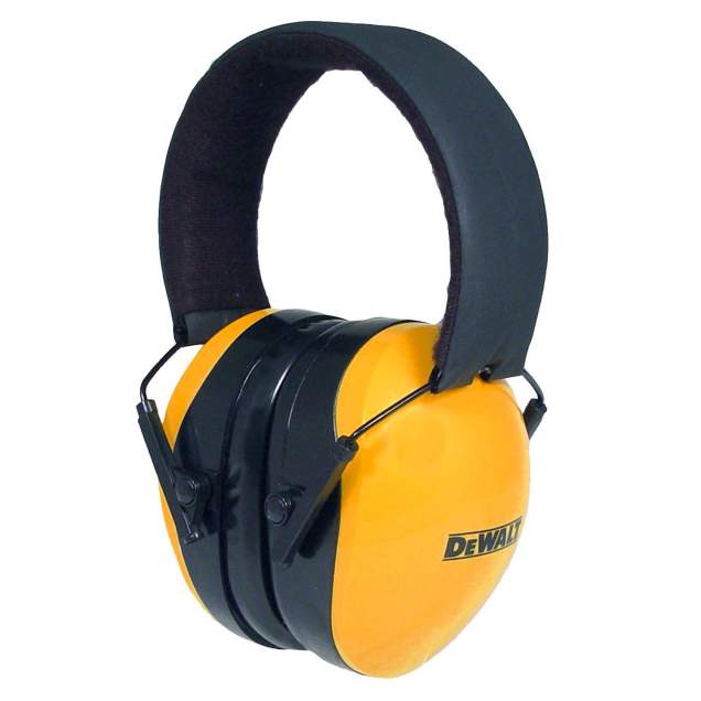 Dewalt DPG62-C Interceptor Compact Folding Earmuffs, Yellowith Black