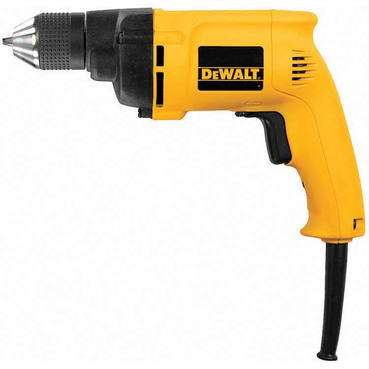 DeWalt DW222 3/8" 0-1200 Rpm Vsr Drill W/Keyless Chuck 6.7 Amp