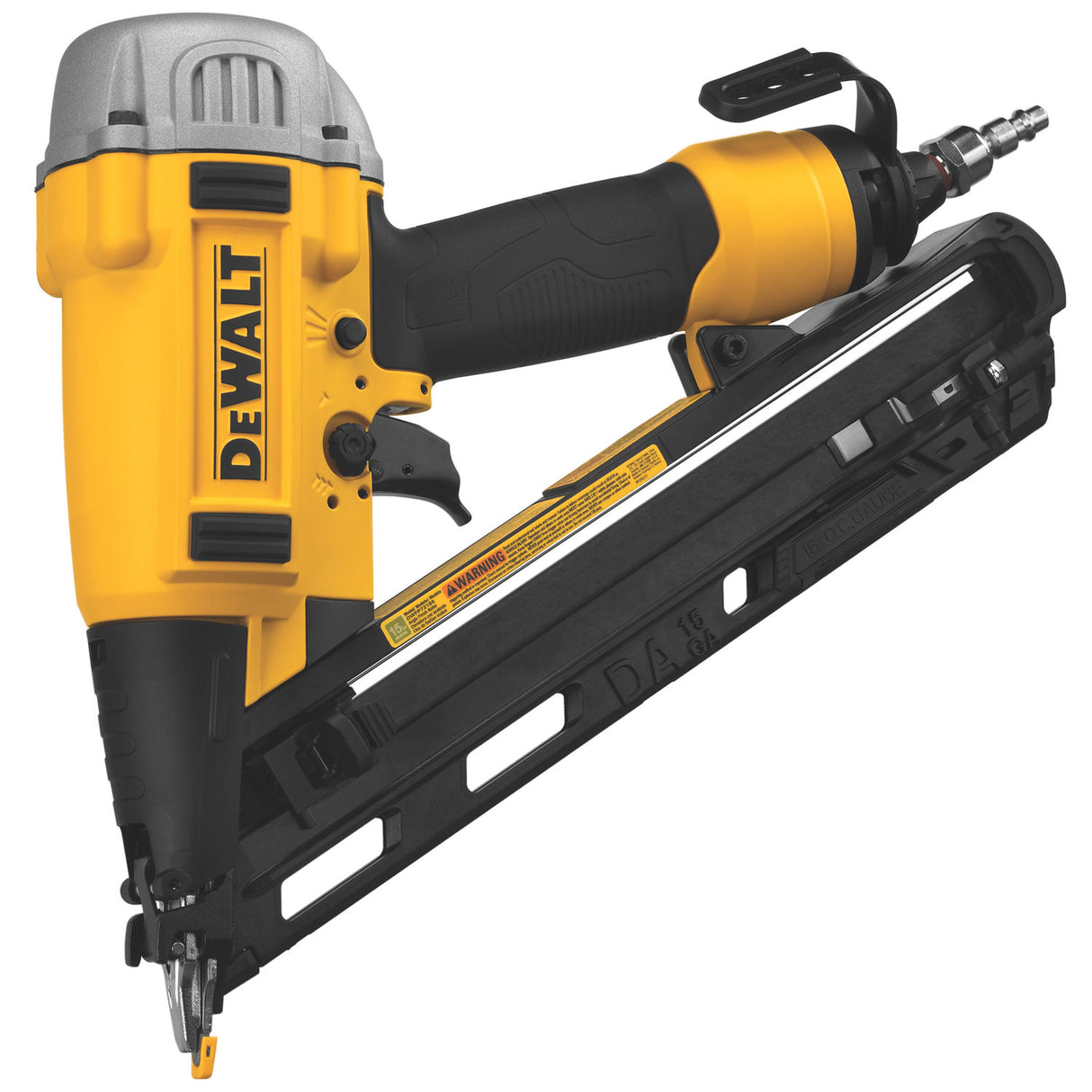 DeWalt DWFP72155 15 GA Precision Point DA Style Angle Finish Nailer - 2